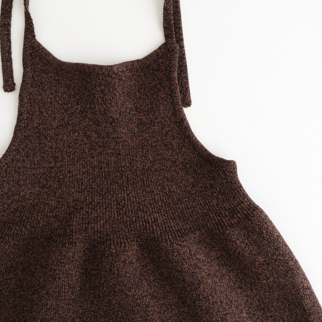 Halterneck Peplum Knit #CHO [12610534] - ciacura 三重県四日市市の