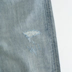 FADED SELVEDGE LIGHT DENIM WIDE PANTS #LIGHT INDIGO [A26SP03DE]