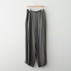 Modal Front Flat 1pleated Easy Trousers #CHARCOAL [YK26SS01216P]