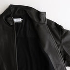 Sheep Leather Track Blouson #BLACK [GM243-30097]
