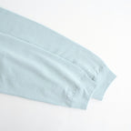HIGH TWIST LIGHT SWEAT ZIP PARKA #PALE BLUE [A26SP01MU]