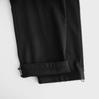 Cashmere Banding Easy Pants #BLACK [AOFFPT012]
