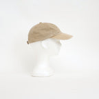 GARMENT-DYED FINX CHINO CAP MADE BY KIJIMA TAKAYUKI #LIGHT BEIGE [A26SC02KT]
