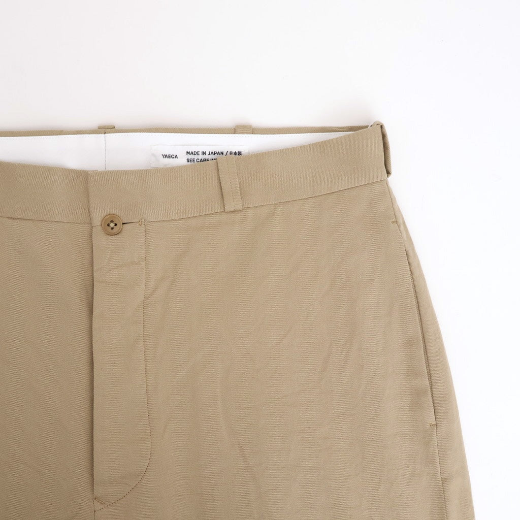 Chino Trousers - Wide #KHAKI [11052603]