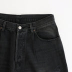 BAGGY DENIM JEANS #BLACK [ST.1237]