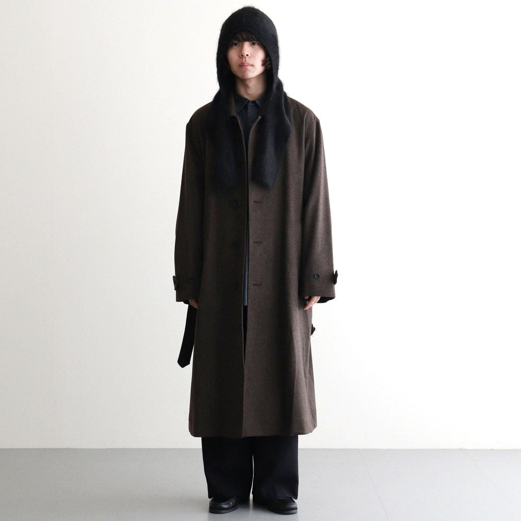 CASHMERE SHAGGY BALACLAVA #BLACK [ST.1633]