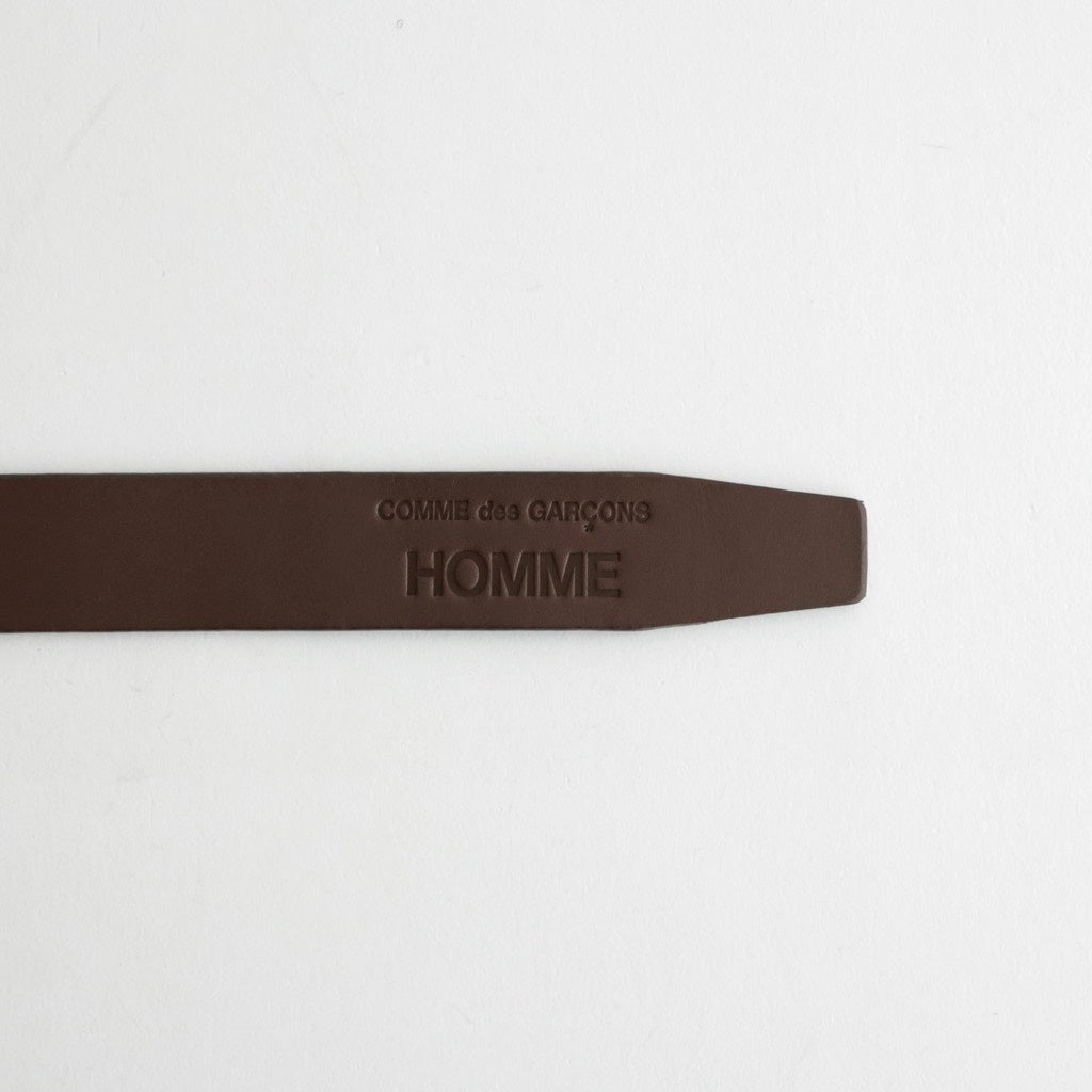 ステアオイルスムースホールレスベルト #BROWN [HR-K301-051]