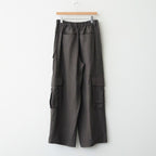 VIS/LI/RA TWILL CARGO TROUSERS #KHAKI BROWN [ST.1434]