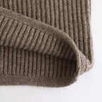 COMFORT BLEND YARN LOOSE FIT SWEATER #BROWN [N0011]