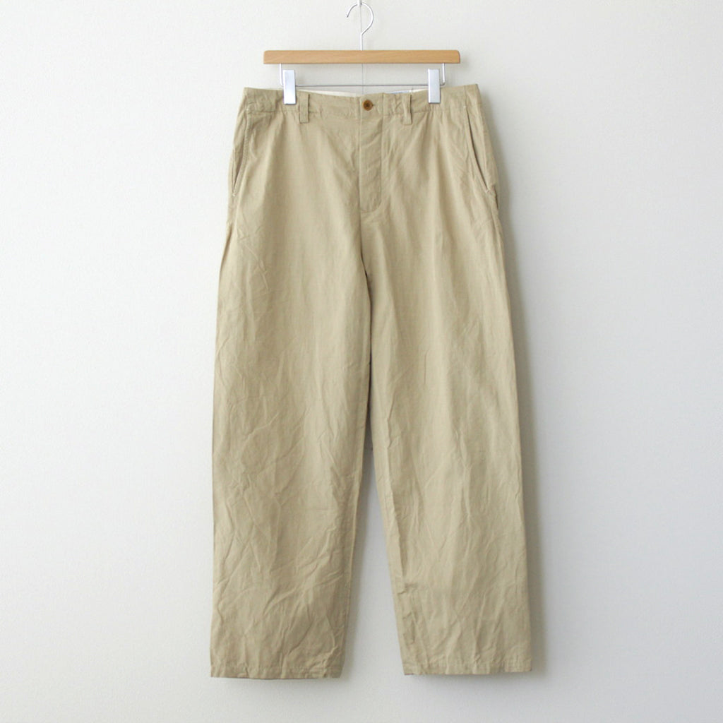 WIDE PANTS #khaki [43658]