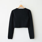 Cashmere Compact Cardigan #BLK [12620513]