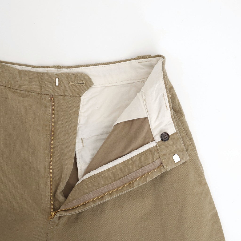 Chino High Waist Pants #BEIGE USED [I25AW-PT173B]