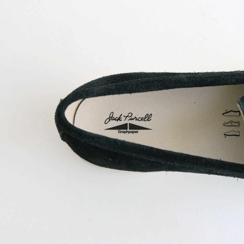 Jack Purcell for GP Suede Loafer #BLACK [GU251-90336]