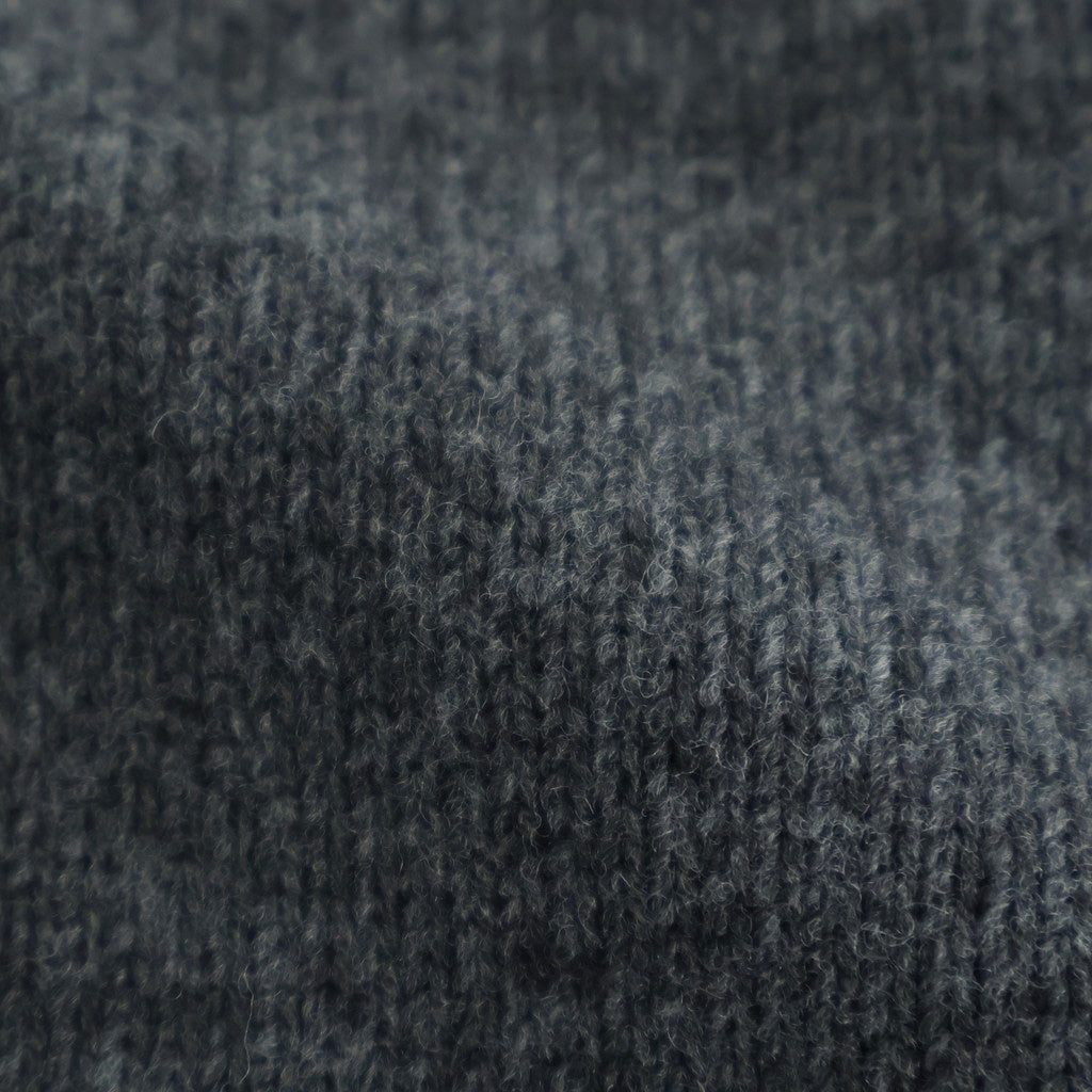 Suede Leather Elbow Patch Sweater #TOP GRAY [YK25FW01108S]