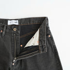 CS MODERN DENIM BUGGY SHORT CUT #GUNMETAL BLACK [26880405]