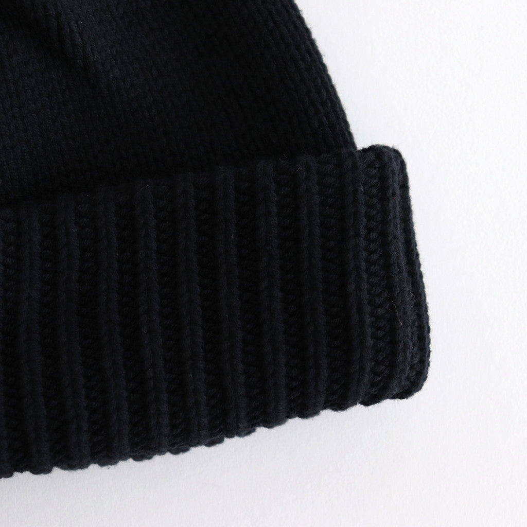 Knit Cap 1 #Black [2403-024]