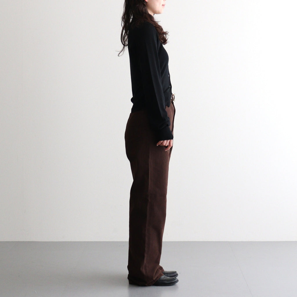 女性モデル(ニシ):158cm　着用サイズ:24