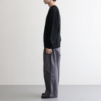 Fine Gauge Crewneck Sweater #BLACK [YK25FW01127S]