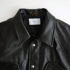 SHRINK BOMBER JACKET #BLACK SHRINK [26440701]