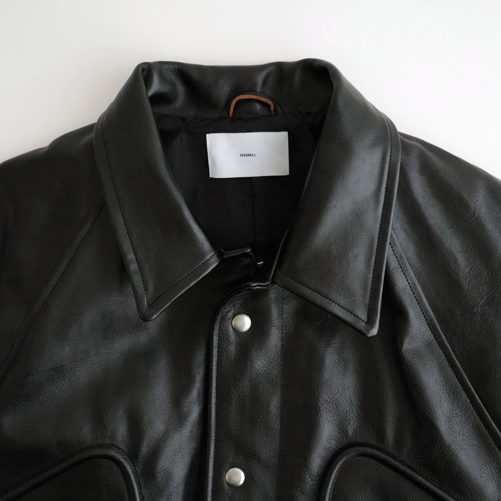 SHRINK BOMBER JACKET #BLACK SHRINK [26440701]