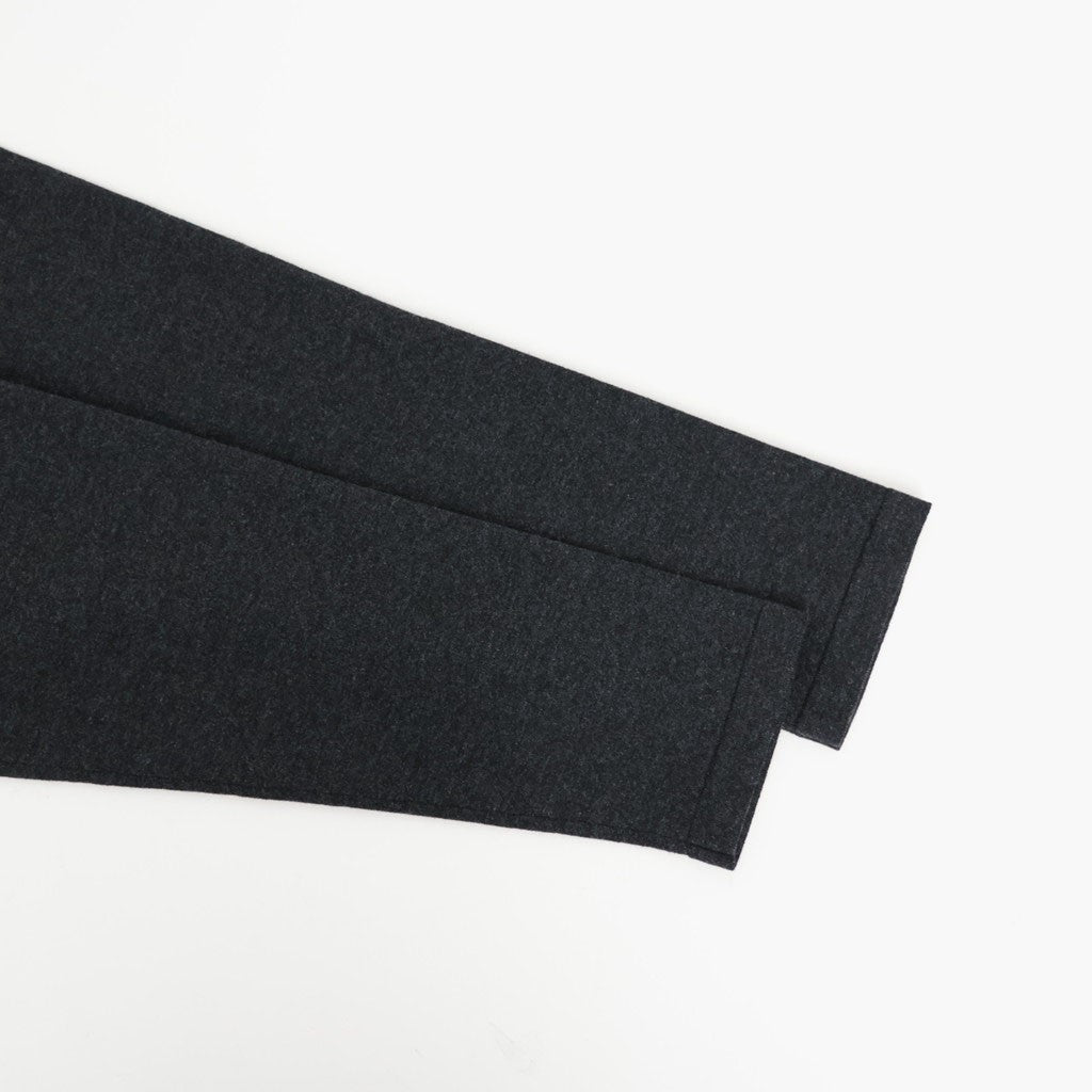 HIGH TWIST WOOL KNIT SHIRT CARDIGAN #CHARCOAL [A26AC01CK]