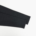 HIGH TWIST WOOL KNIT SHIRT CARDIGAN #CHARCOAL [A26AC01CK]