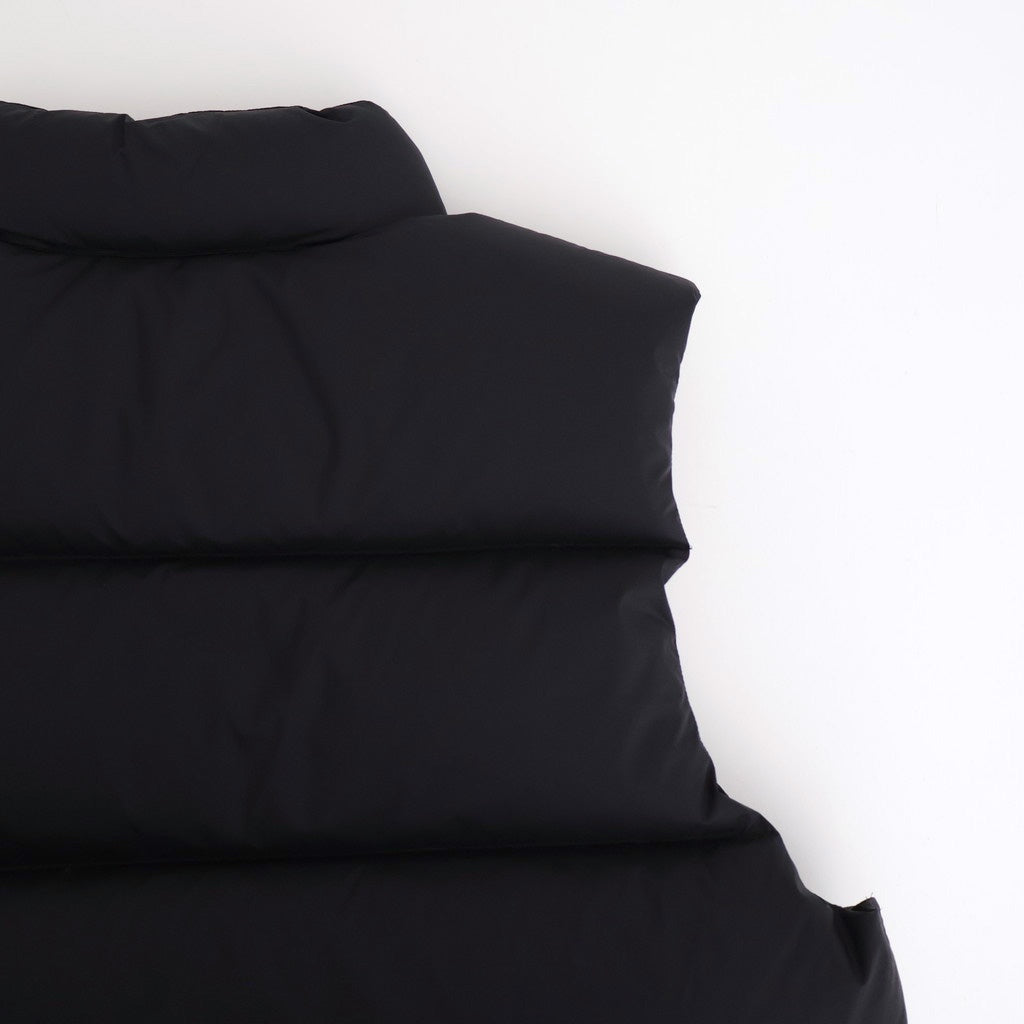 SUPER LIGHT NYLON RIPSTOP DOWN VEST #BLACK [A25AV02NL] - ciacura