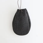 tweed senzu bag #dark brown [xu-b-snz]