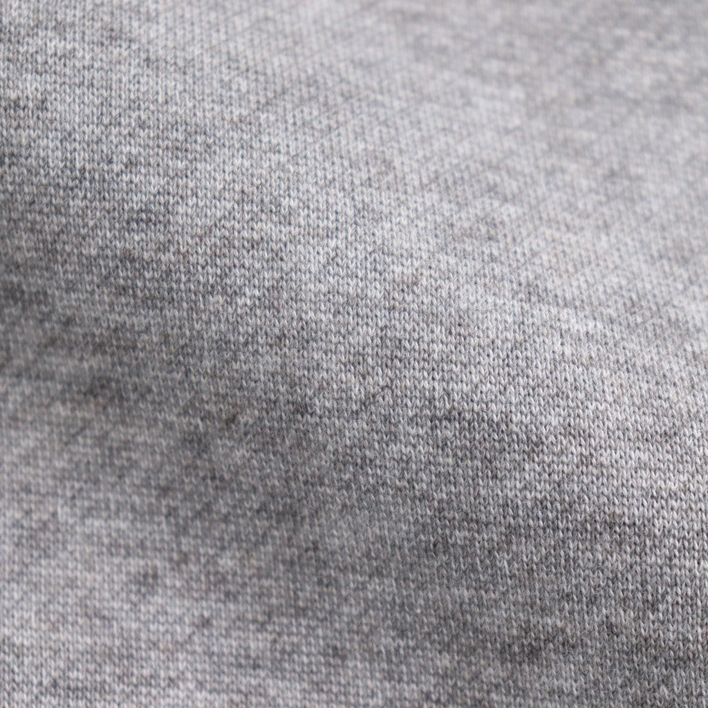 YAK/COTTON SWEAT EASY TROUSERS #TOP GREY [ST.1288]