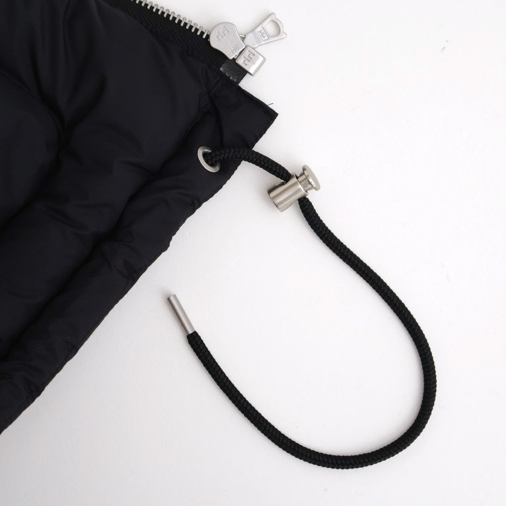 SUPER LIGHT NYLON RIPSTOP DOWN BLOUSON #BLACK [A25AB01NL