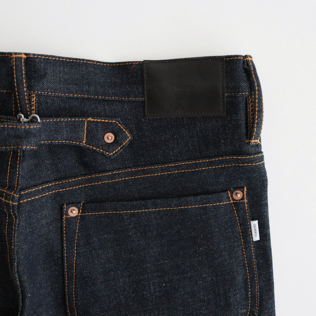 CLASSIC BELL BOTTOM DENIM PANTS #RIGID IINDIGO [CLASS007]