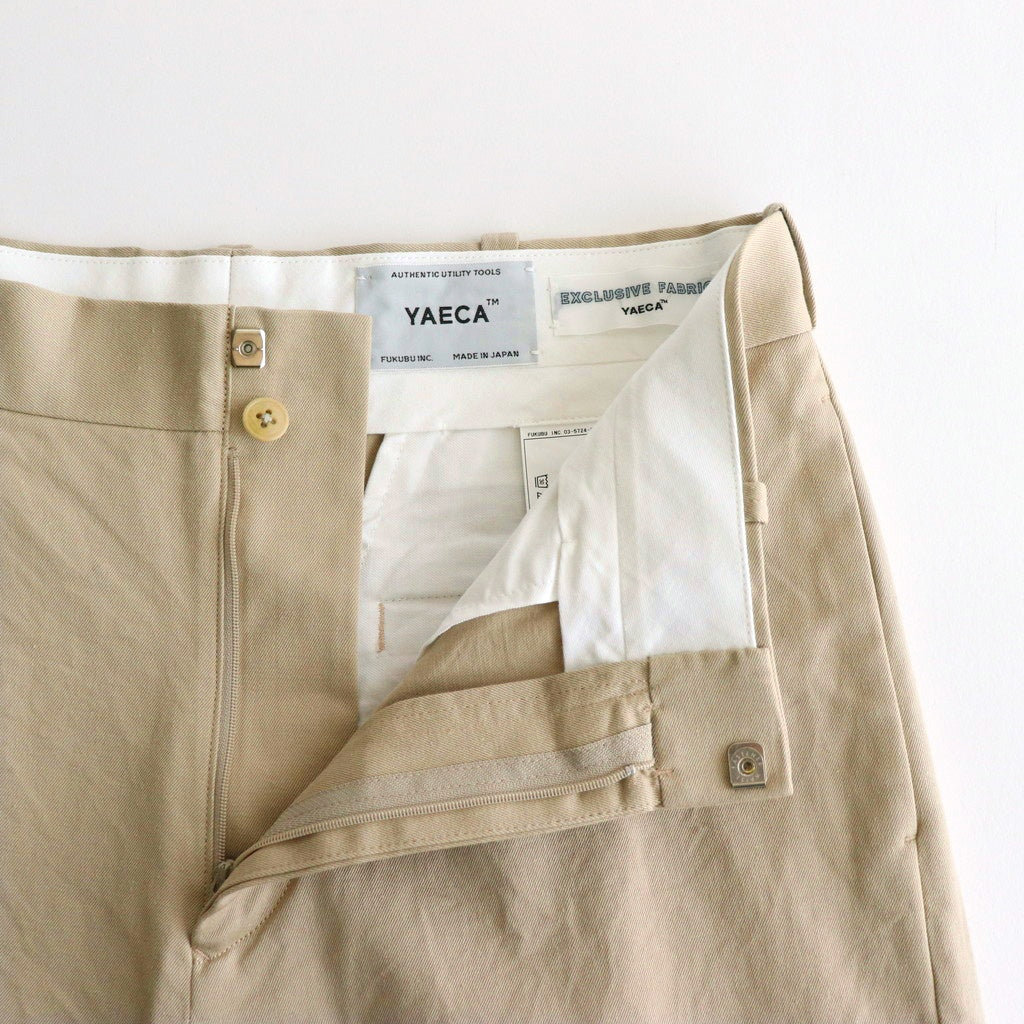 CHINO CLOTH PANTS STANDARD #beige [64655]