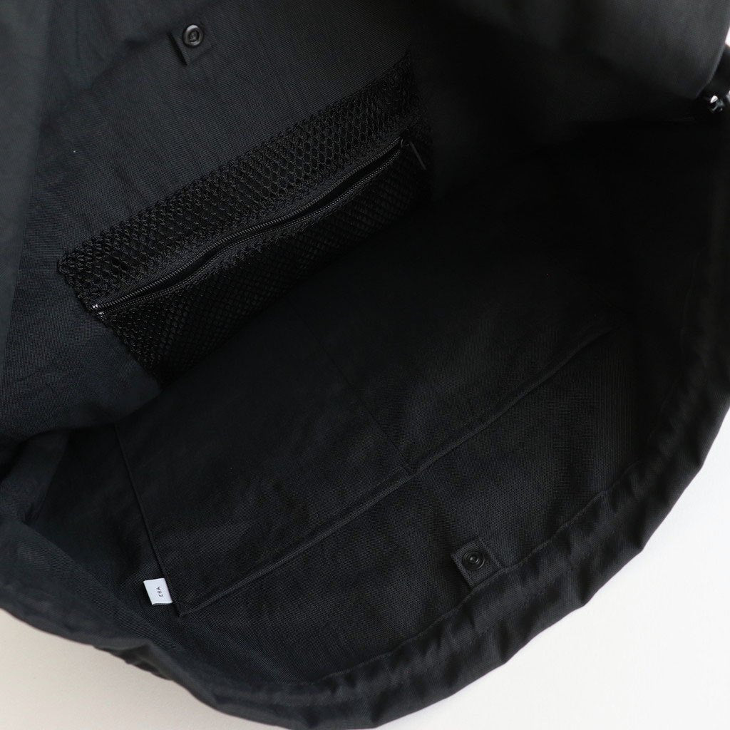 TAS BIG RED CROSS APRON BAG #BLACK [K031]