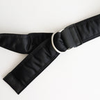 綿ナイロンダブルツイルショルダーバッグ #BLACK [HP-K204-051]