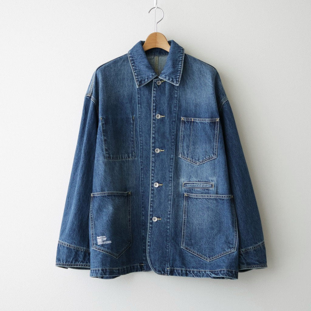 CORPORATE DENIM ENGINEER JACKET #DARK WASH [FSC263-30152FB]