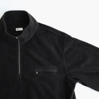 Tourist Fine Fleece Half Zip-up #BLACK [AOFWTS003]