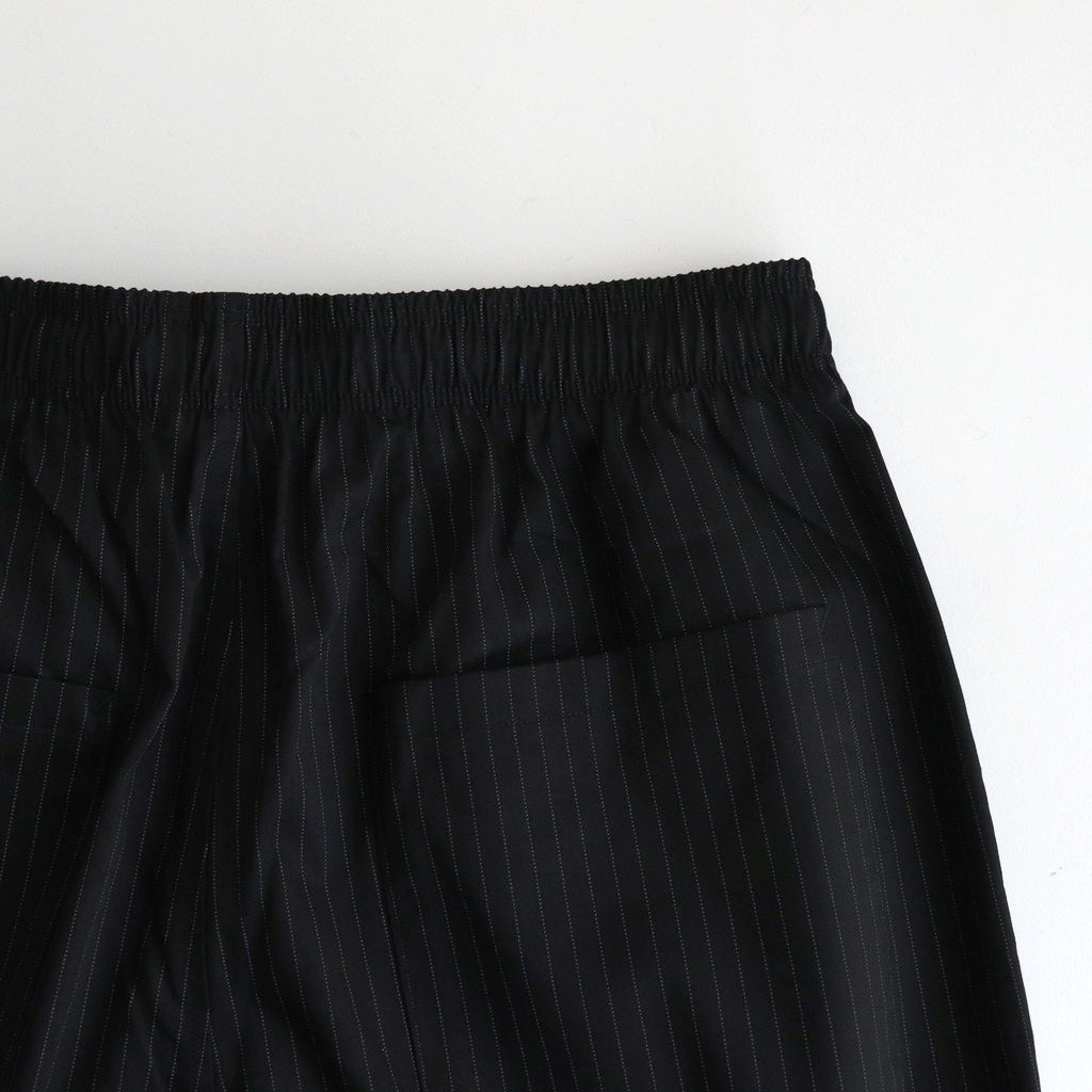 CORPORATE EASY PANTS #BLACK STRIPE [FSC244-40038B]