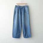 Selvage Denim Two Tuck Pants #INDIGO LIGHT FADE [GU263-40061LB]