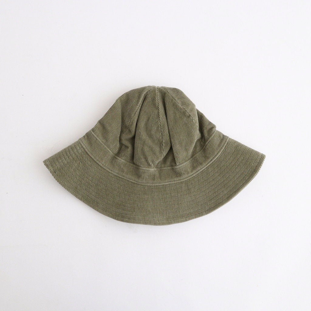 CORDUROY BUCKET HAT #GREEN [43062901]