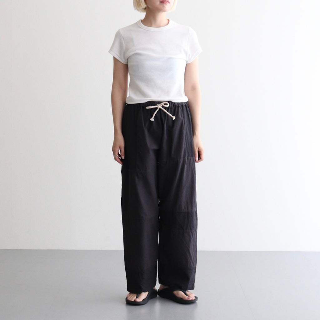 Patchwork Drawcord Pants #CHARCOAL [43061605]