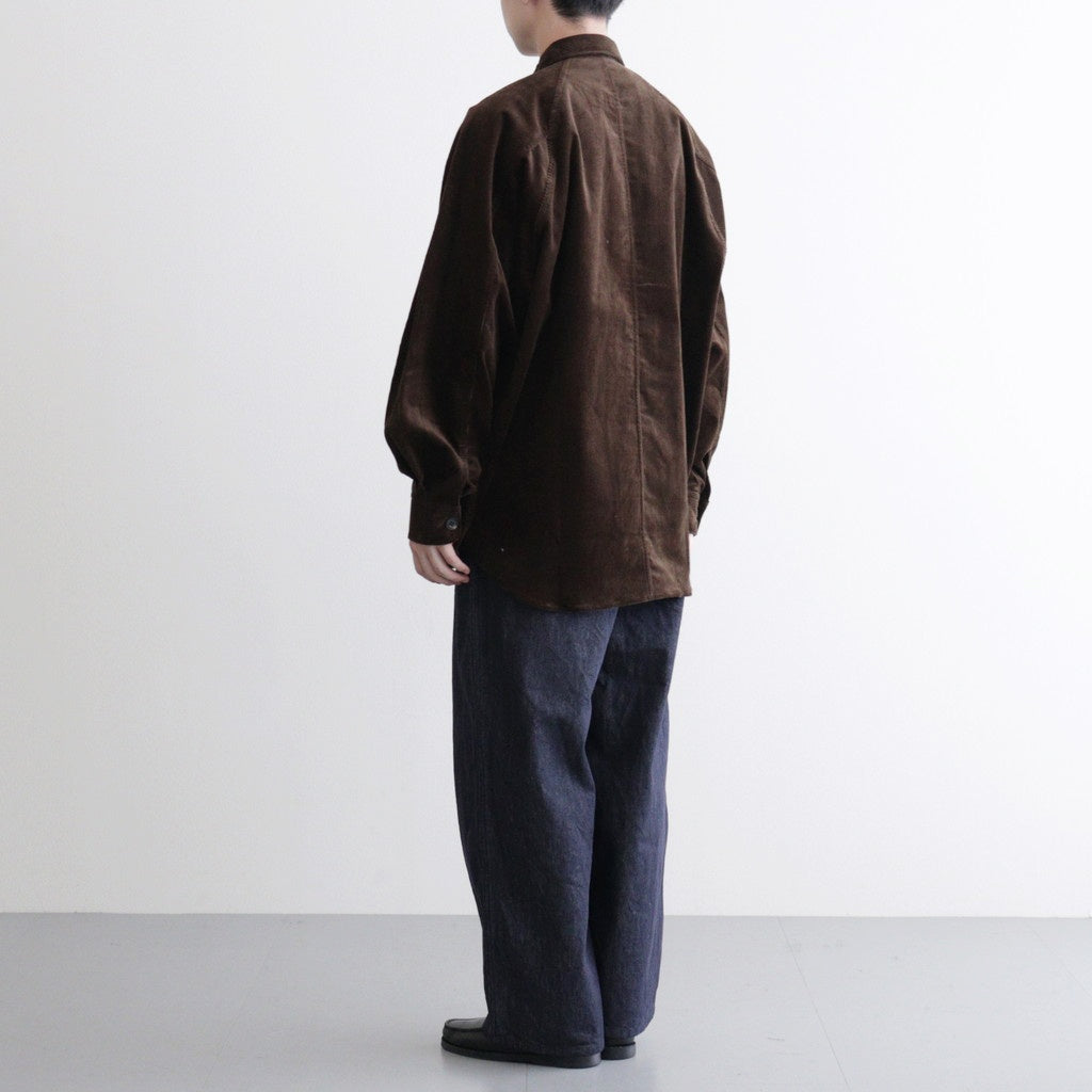 綿コーデュロイジャケット #BROWN [HP-B029-051]