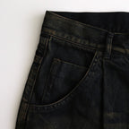 6ポケットオーバーダイデニムバギーPT #DARK INDIGO [D125-P539]