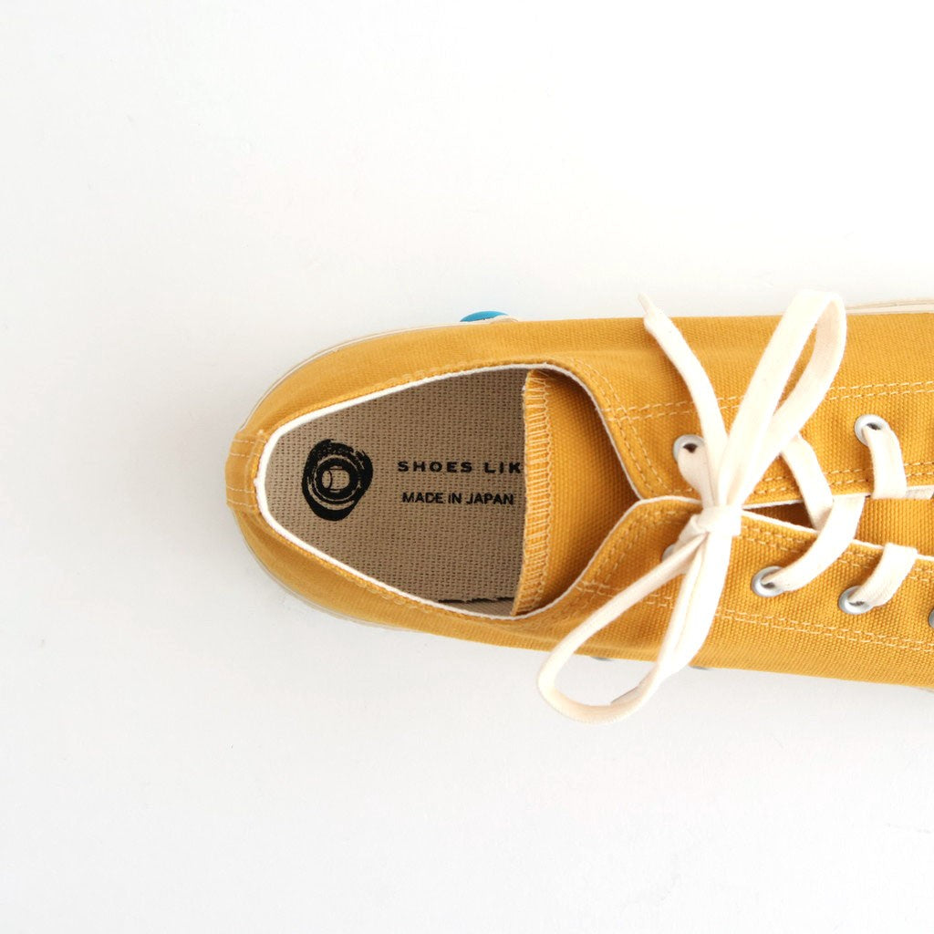 SHOES LIKE POTTERY LOW #MUSTARD [S.L.P.01]