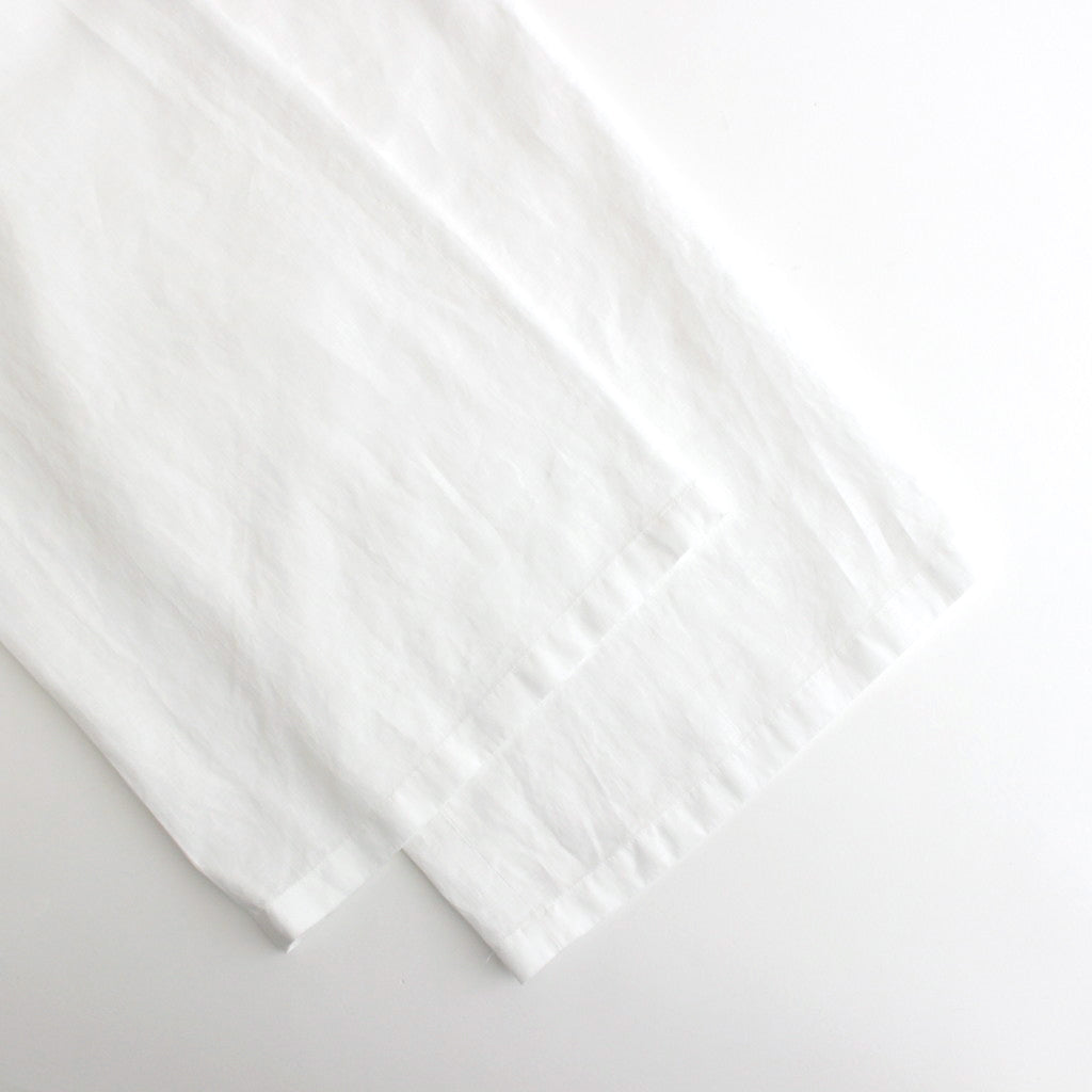 Linen Easy Wide Pants #WHITE [GL241-40278B]