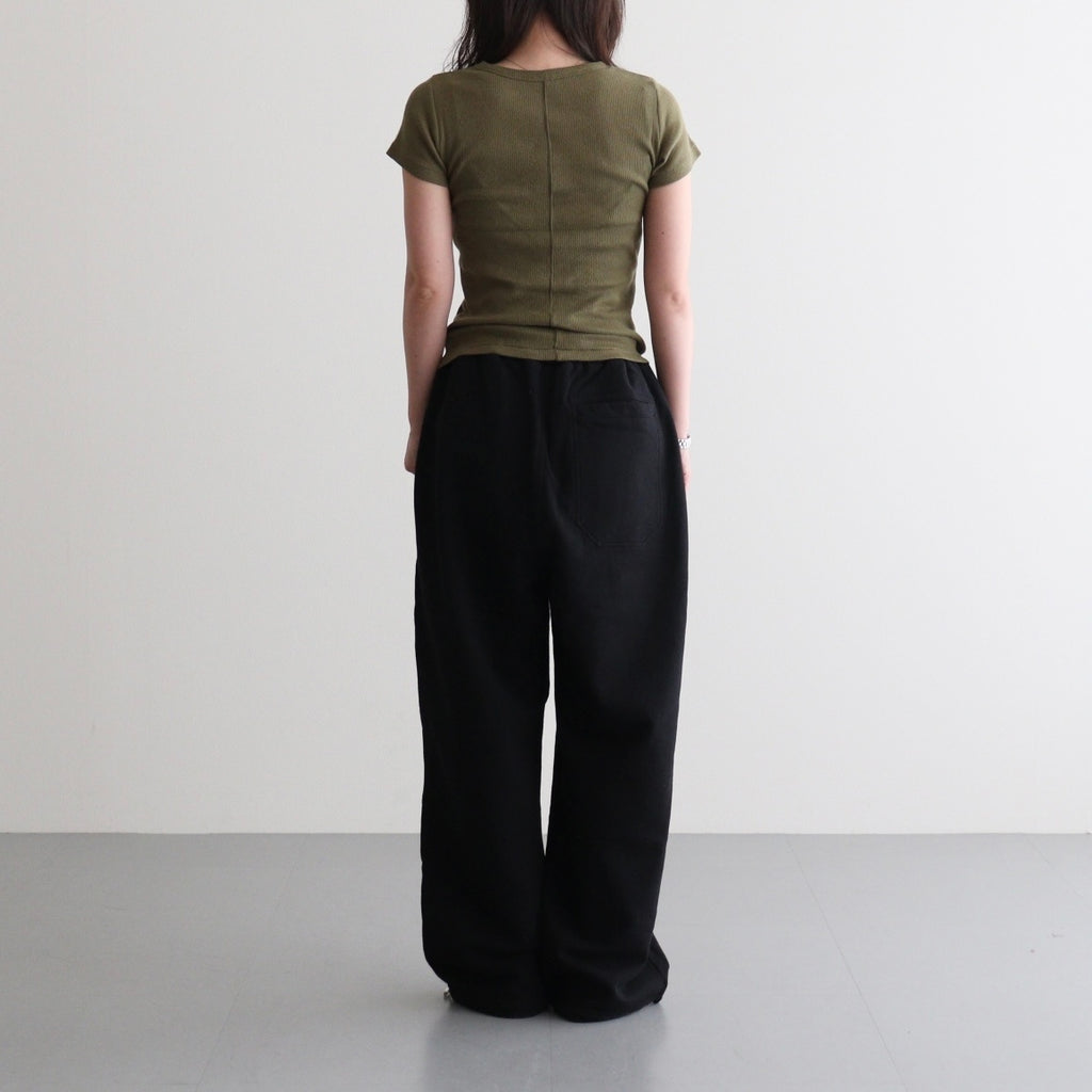 Gauze Teleco Tee #KHAKI [I26SS-CUT2]