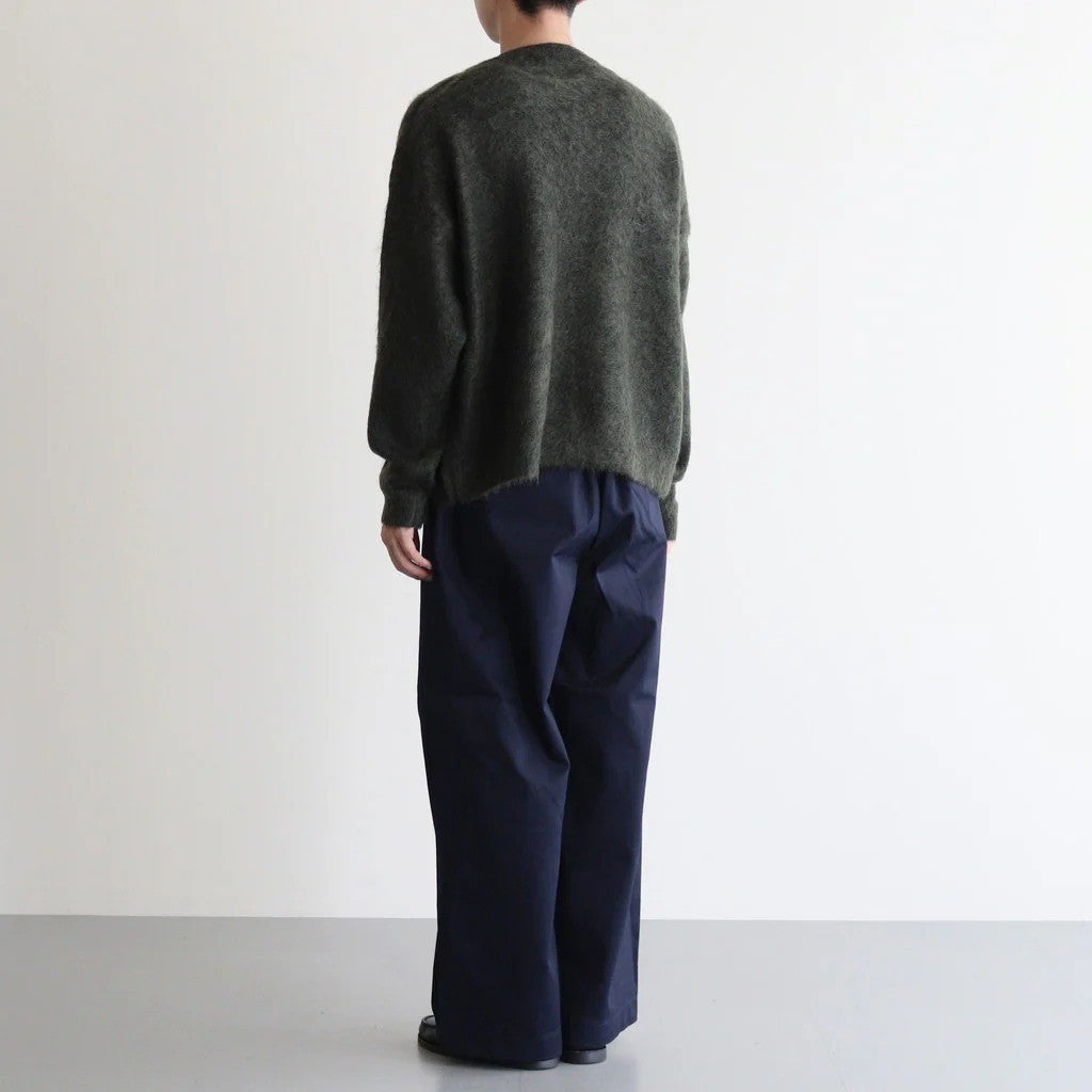 Westpoint Chino Wide Straight Trousers #NAVY [GM261-40150B]