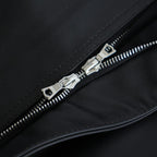 COW LEATHER VINTAGE FLIGHT JACKET #BLACK [ST.1381]