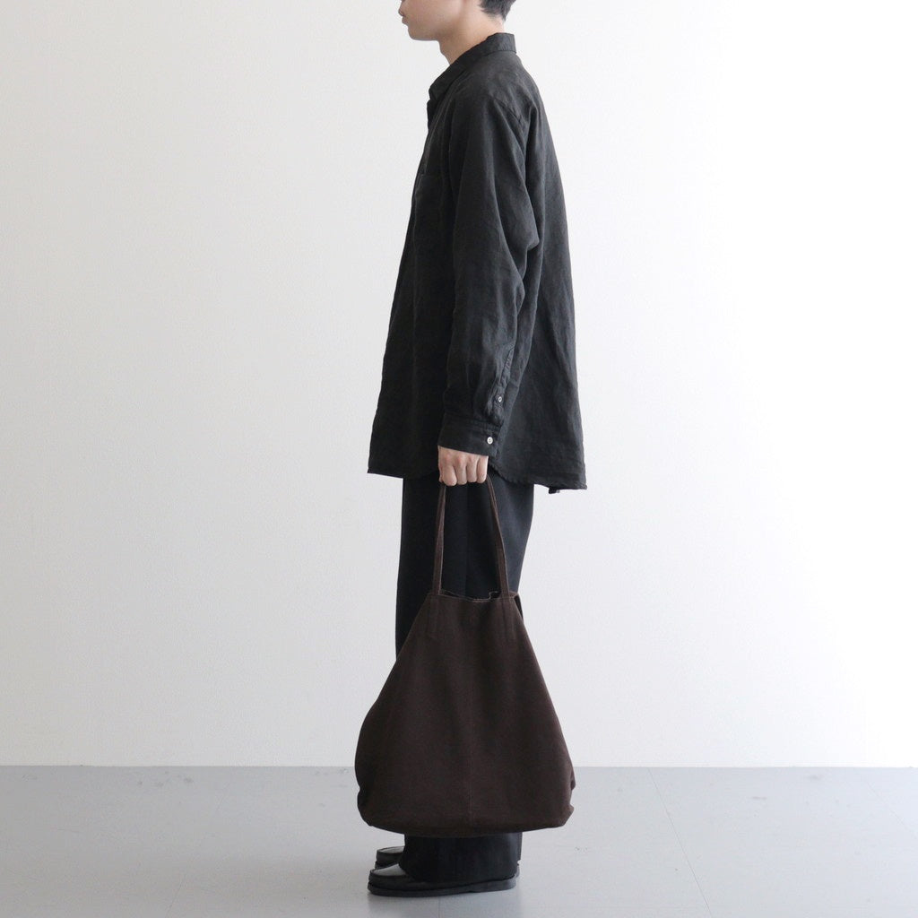 3WAY LARGE TOTE （OIL SUEDE） #DARK CHOCO [L-1] – ciacura