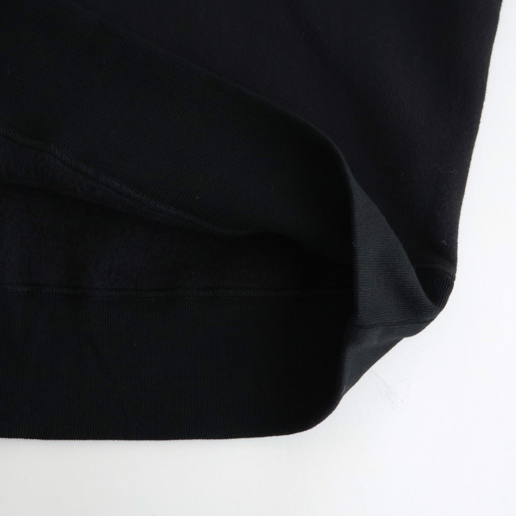 Cotton Brushed Sweat #BLK [12520621]