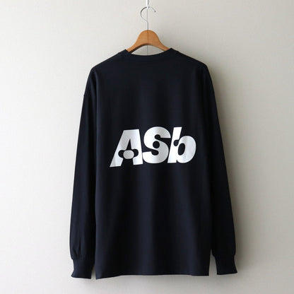 AS×FS CORPORATE L/S TEE “Asb” #NAVY [FSC243-70193AS]